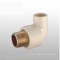 CPVC 90 Degree Male Elbow with Brass Fittings for Water